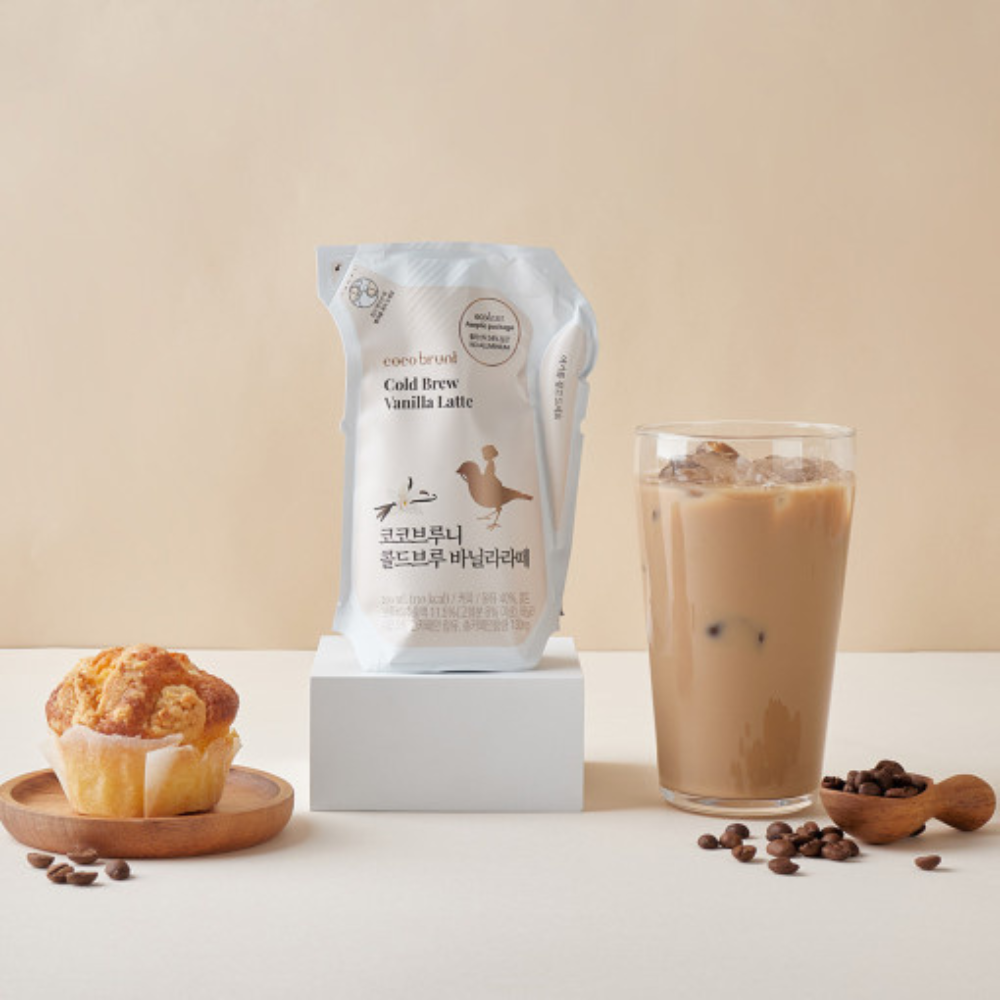 [25/10/2024] CÀ PHÊ COLD BREW VANILLA LATTE COCOBRUNI (COCOBURUNI COLD BREW VANILLA LATTE) 200ML