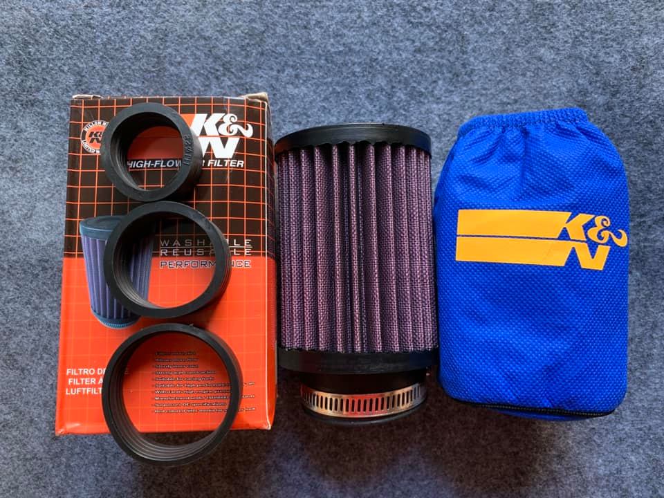 [HCM]Combo Boe K&N 1:1 + áo mưa kháng nước