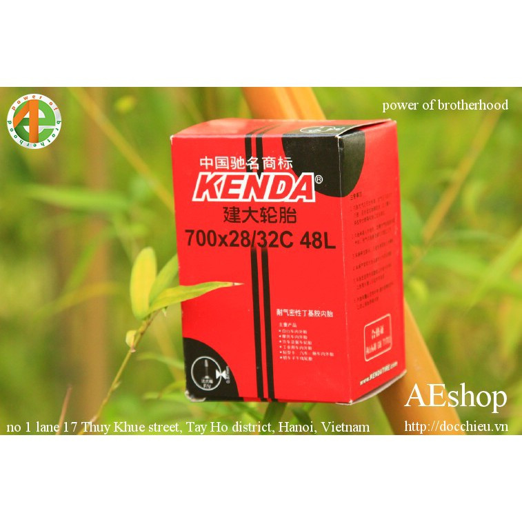 săm (ruột) kenda 700*28/32C FV 48L