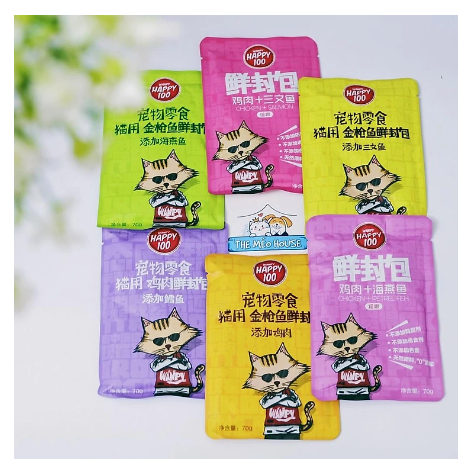 Pate Wanpy Happy 100 Gói 70g Pate cho mèo