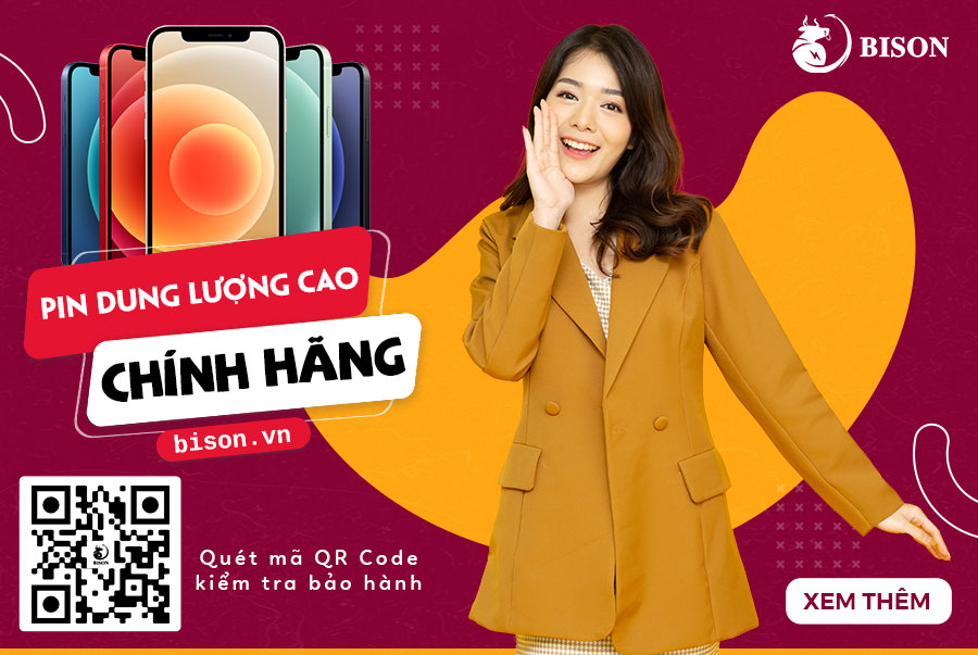 Pin BISON (Pin Con Trâu) Siêu Trâu Siêu Bền - Bảo Hành 12 Tháng