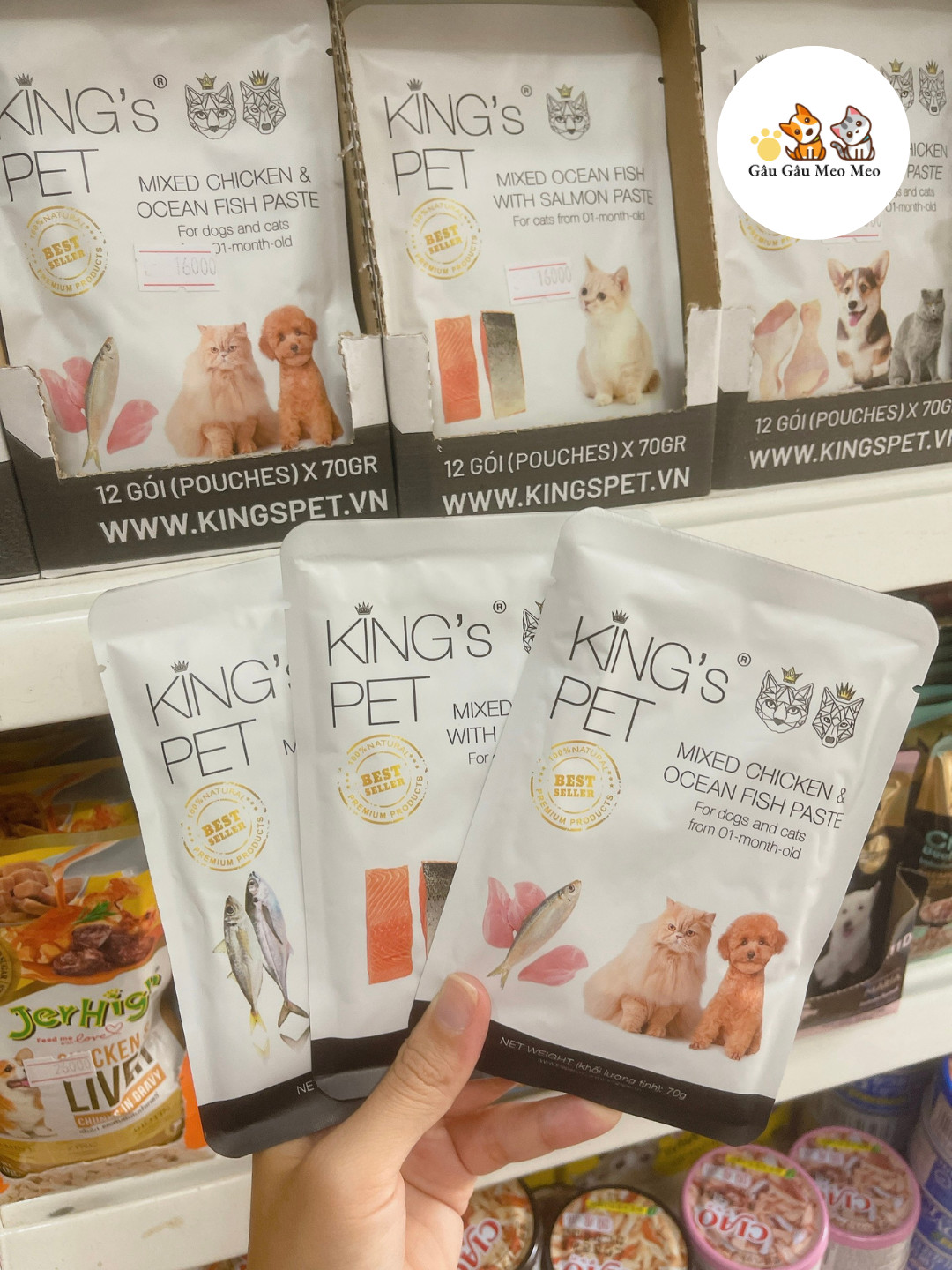 King's pet Thức ăn ướt cho Thú Cưng