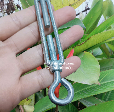 Tăng đơ dây cáp thép mạ M6 - [Ø 6mm]