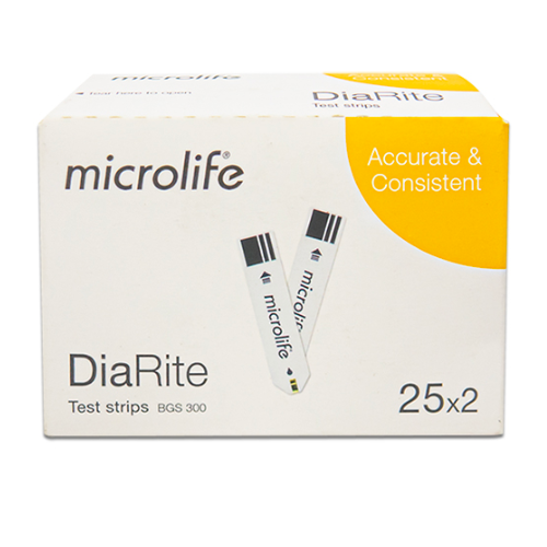 Que thử  đường huyết Microlife DiaRite BGM TEST (Lọ 25 hoặc 50 que)