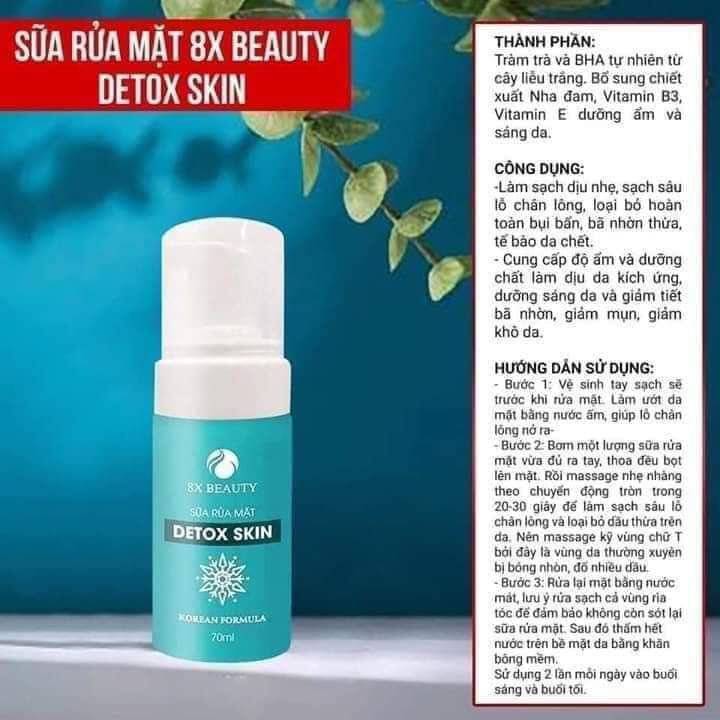 Sữa rữa mặt trà xanh 3W hàn quốc