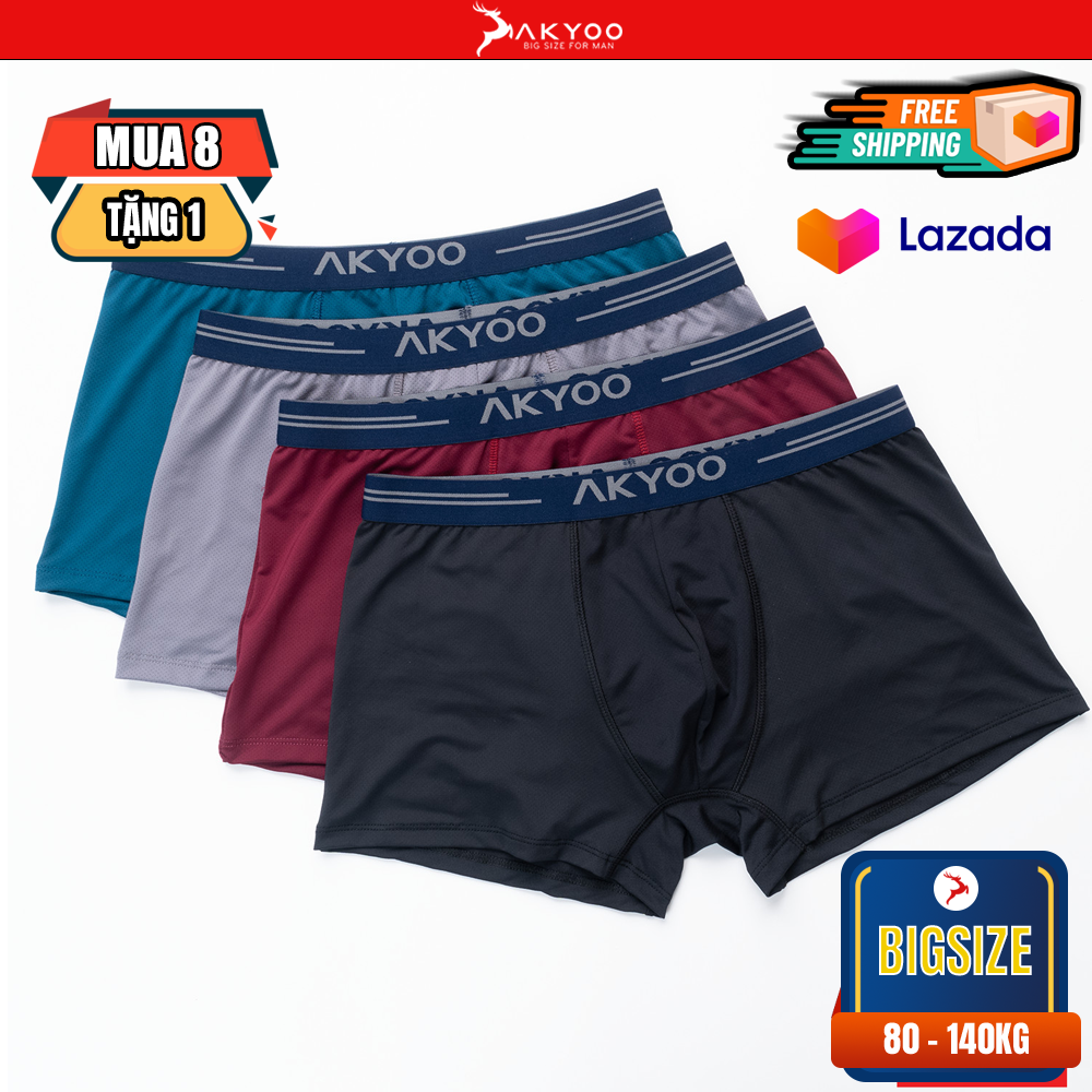 Quần Lót Nam Boxer Bigsize AKYOO, Quần Boxer&hellip;