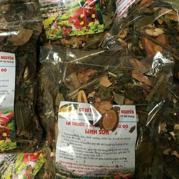 1kg lá tắm của người dao đỏ