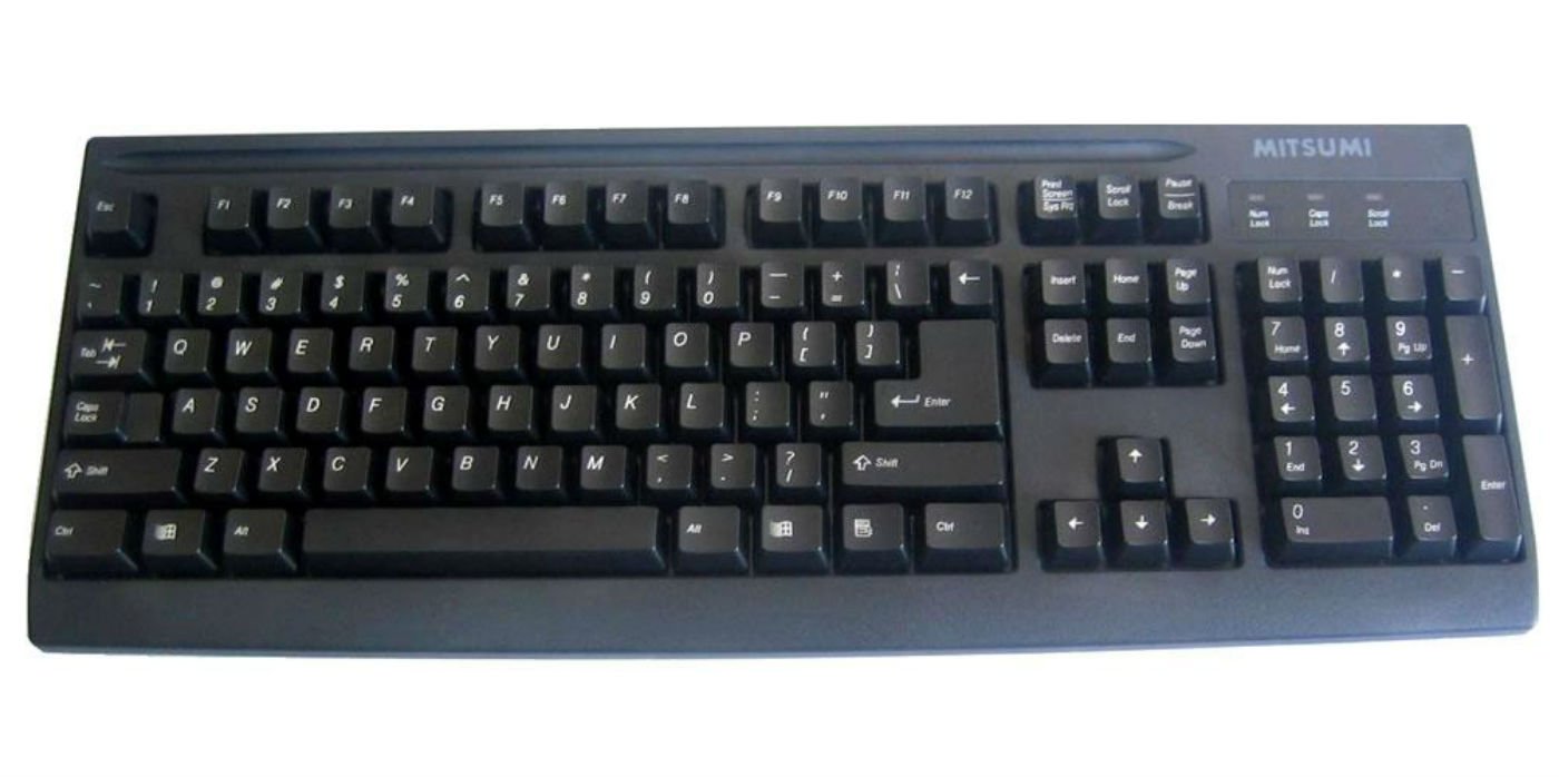 Bàn phím máy tính Mitsumi (Có dây-Kết nối USB)