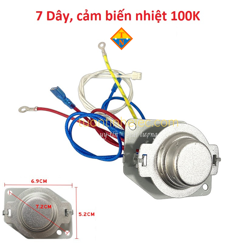 Cảm biến nhiệt nồi cơm điện, nồi áp suất 7 dây # phụ tùng nồi cơm