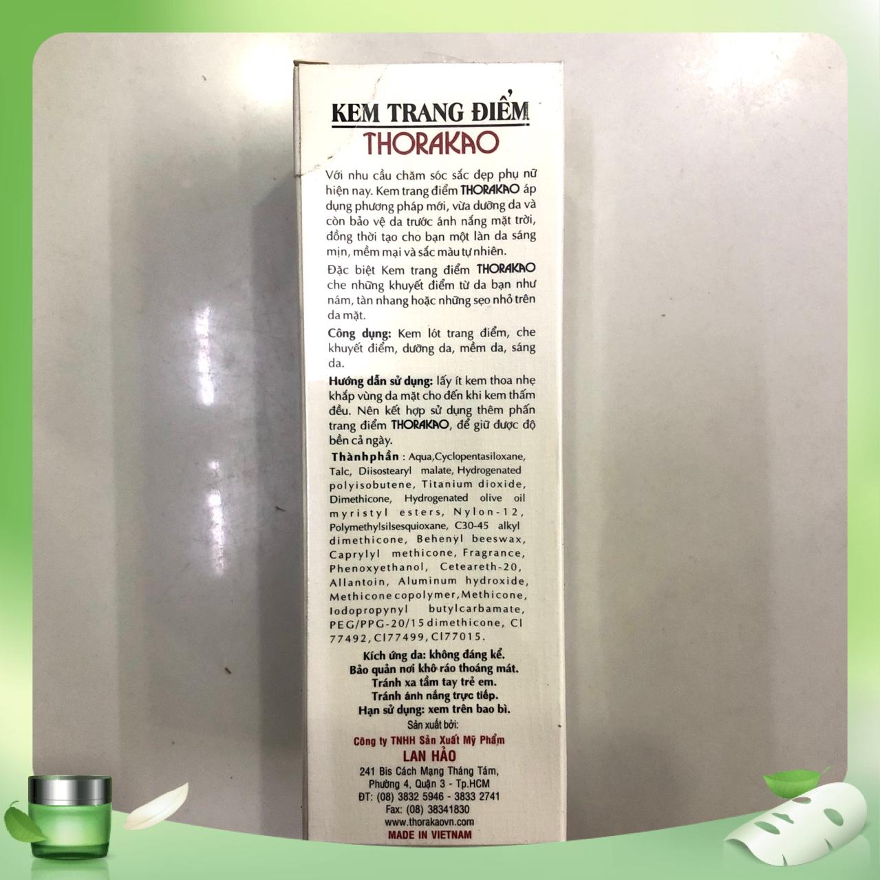 Kem trang điểm Liquid 40g Thorakao