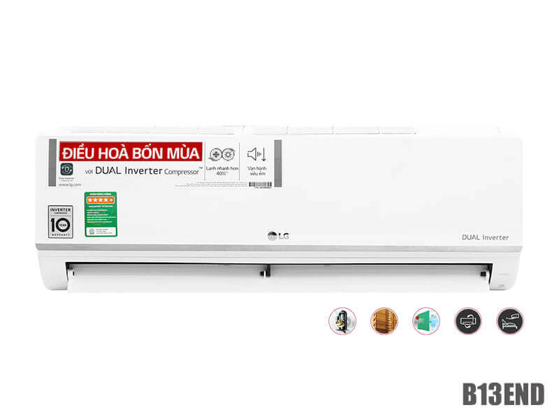Điều hòa Inverter LG 13000BTU 2 chiều B13END