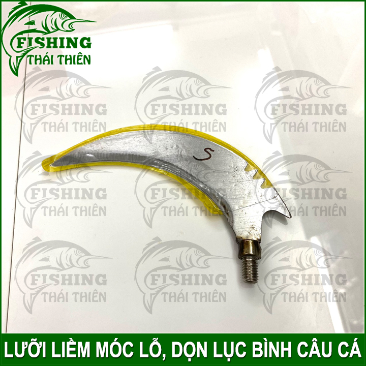 Lưỡi Liềm Cắt Cỏ Dọn Lục Bình Móc Lỗ Câu Cá
