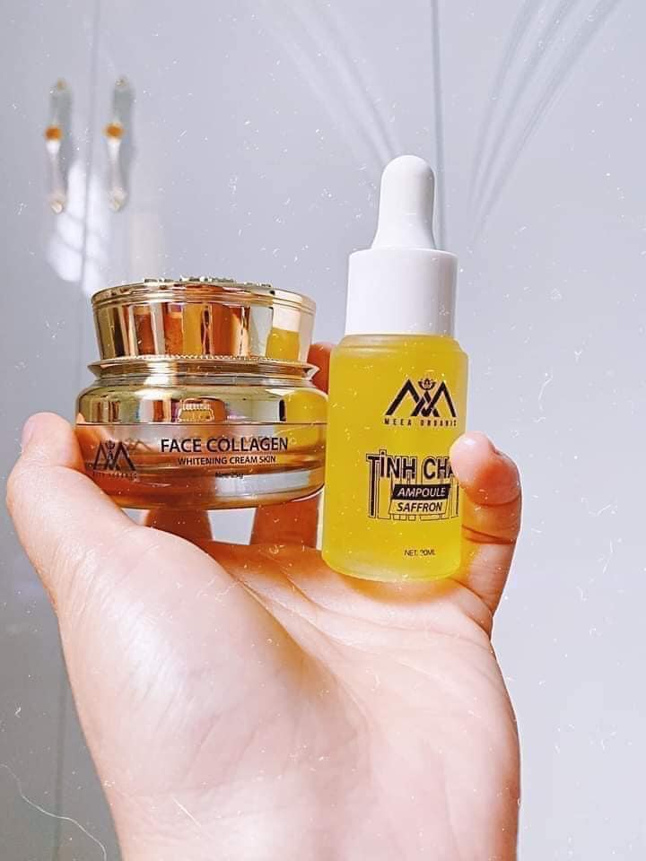Combo kem face và serum Collagen cá hồi[Chính Hãng]