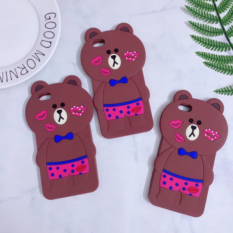 [XẢ KHO]Ốp iPhone 6Plus/6sPlus Silicon Dẻo Hình Thú Dễ Thương