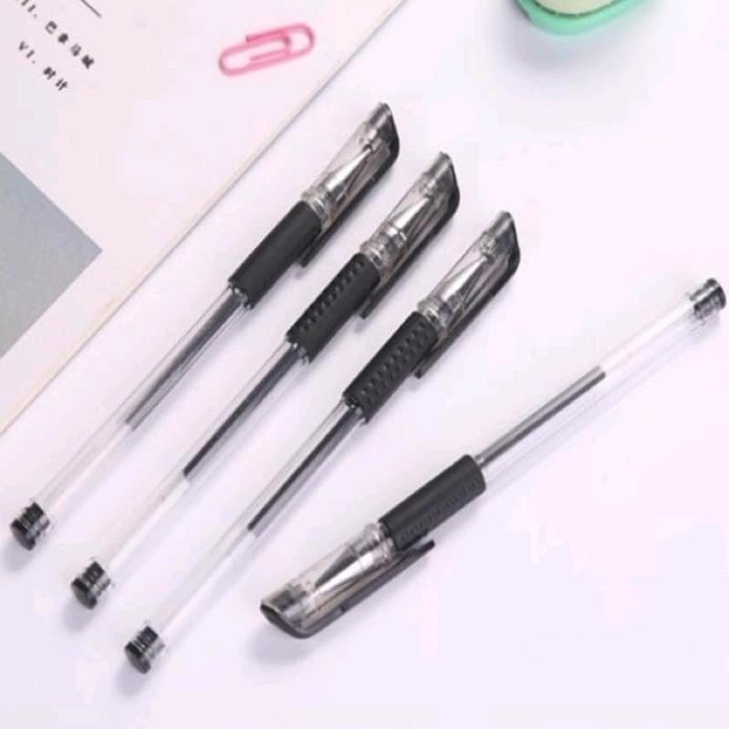 BON001 - Sét 100 bút bi nước mực đen