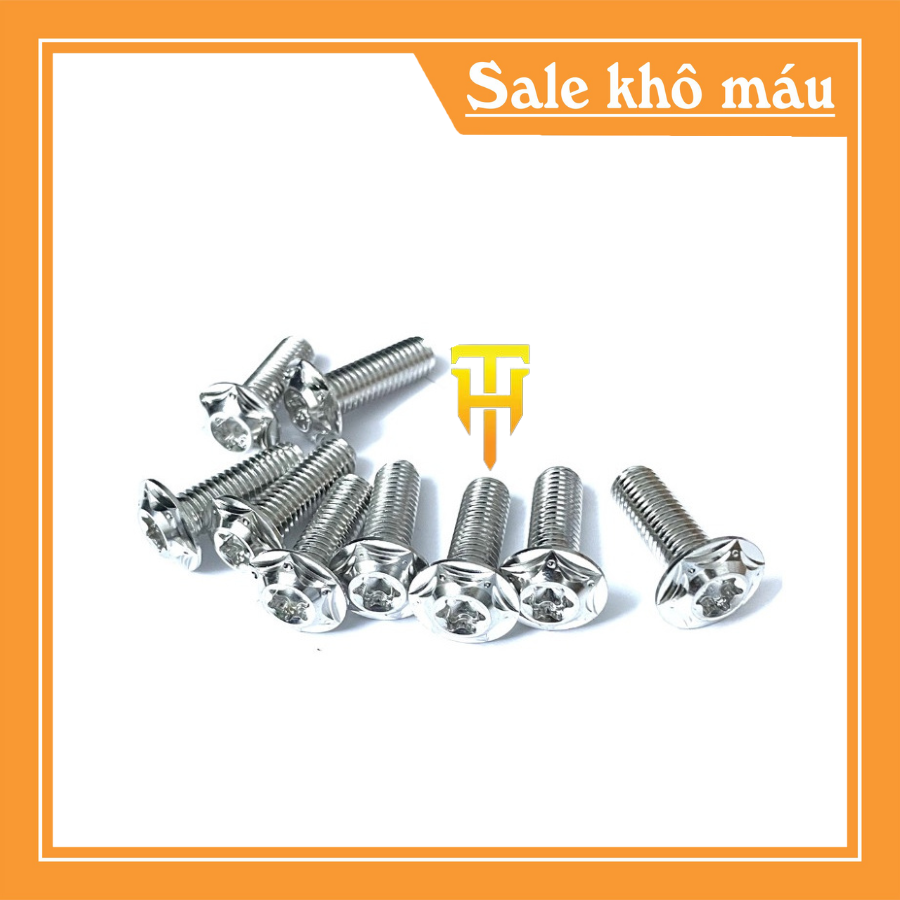 Ốc đĩa salaya 8ly25 ngôi sao 304 siêu sáng
