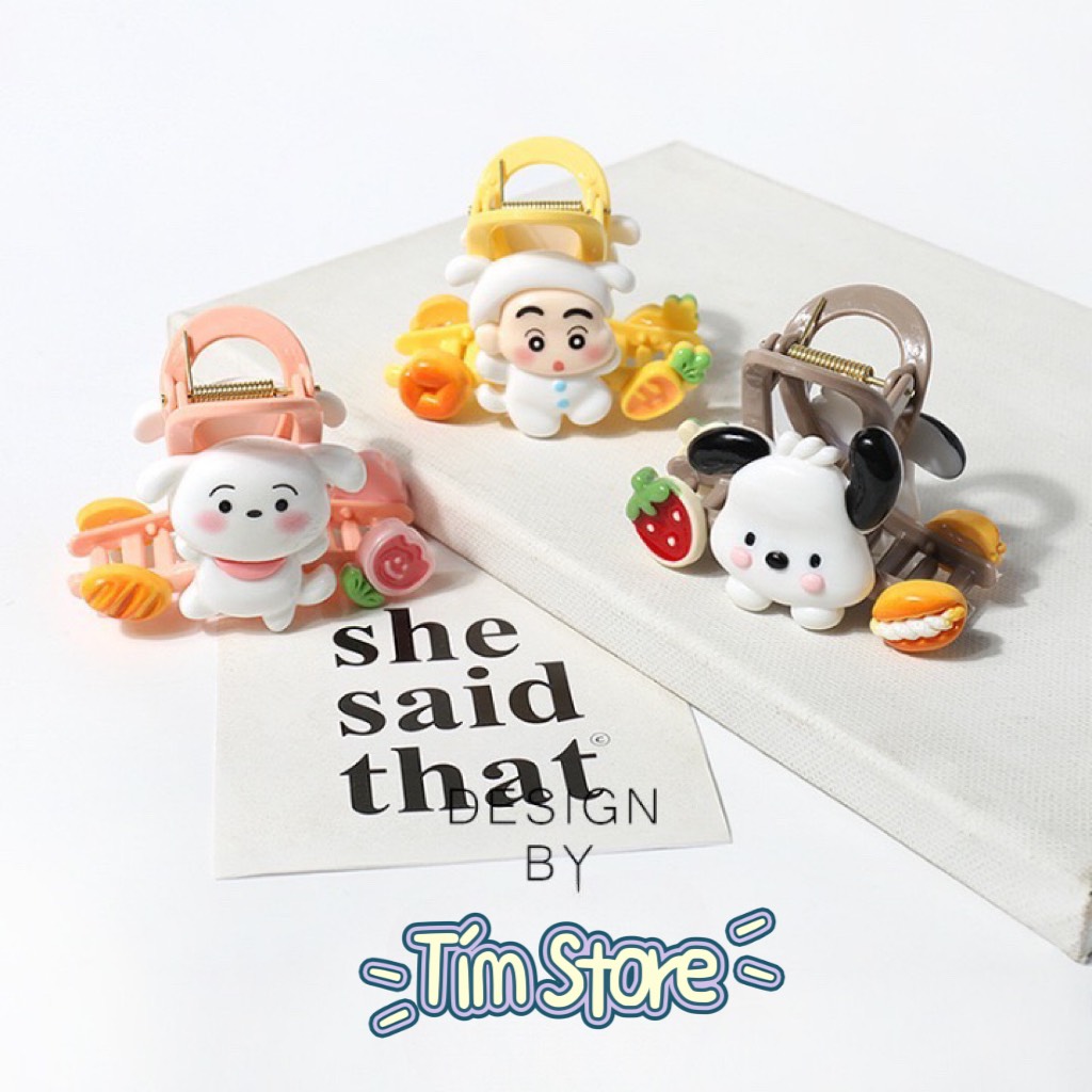 z {Ảnh thật} KẸP TÓC MÁI, BẤU TÓC CUTE HÌNH THÚ  HOT TREND, ULLZANG