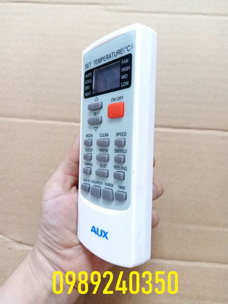 Remote Điều khiển điều hòa máy lạnh AUX 1 chiều, 2 chiều