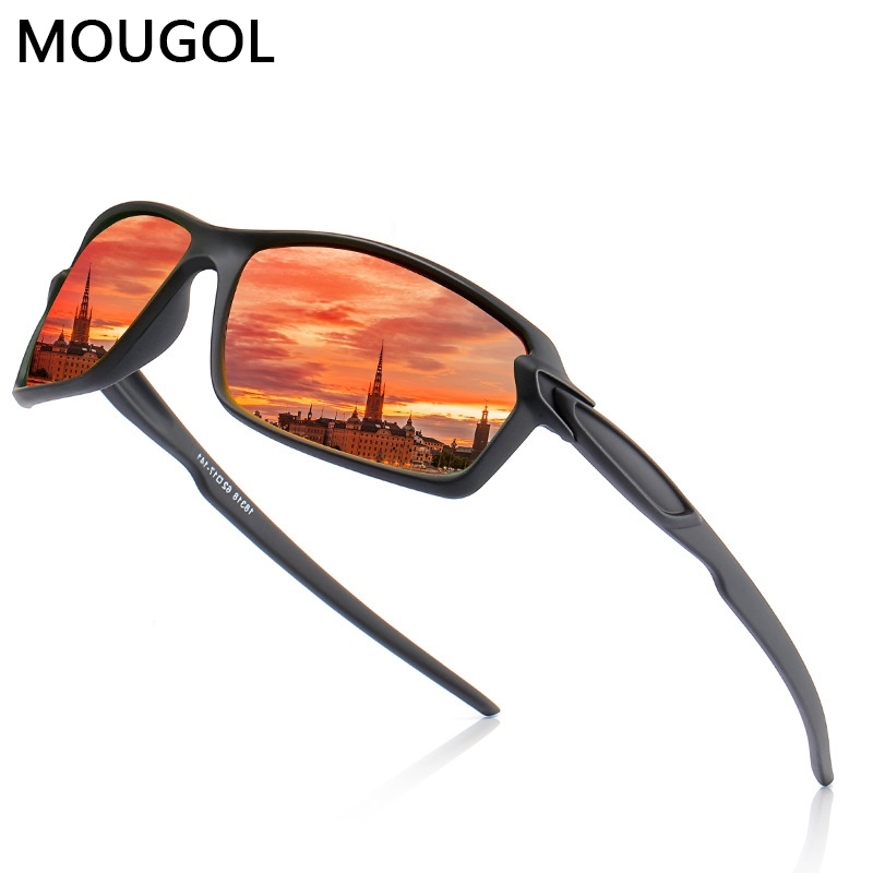 MOUGOL sunglasses men / women polarized sunglasses outdoor driving classic mirror sunglasses men luxury frames UV400 glasses