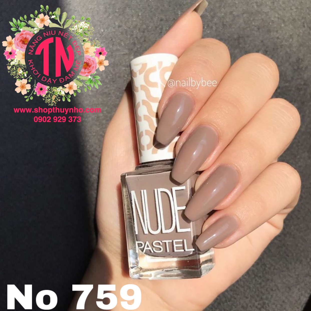 [HCM]Sơn thường móng tay Pastel sơn gel lạnh Pastel