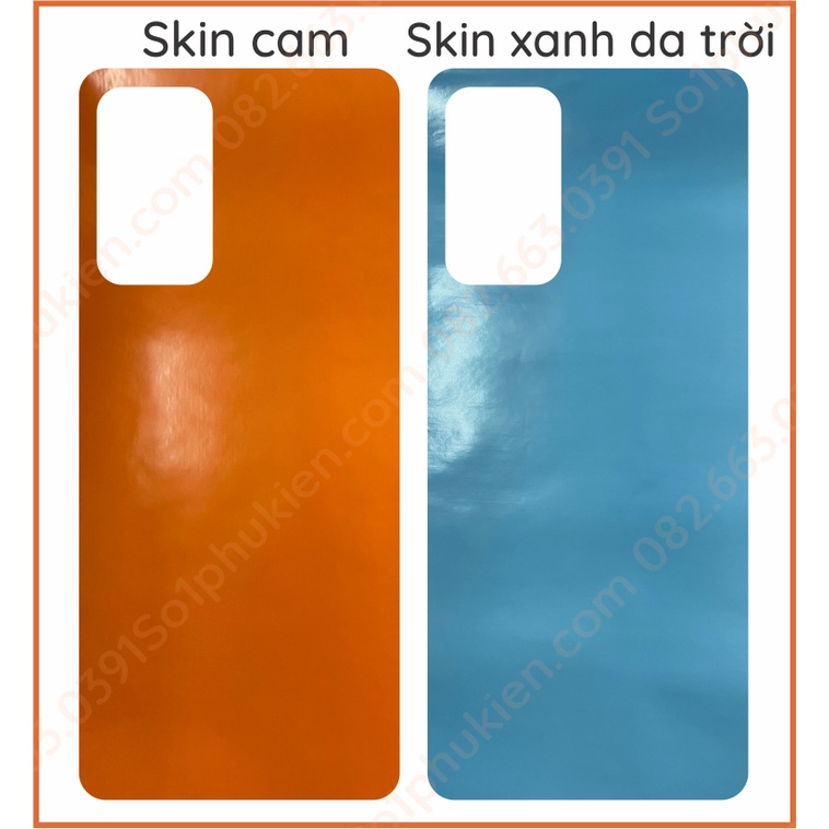 Miếng dán mặt lưng skin carbon Xiaomi redmi Note 11 / Note 11s 4G / Note 11 pro / Note 11 pro 5G