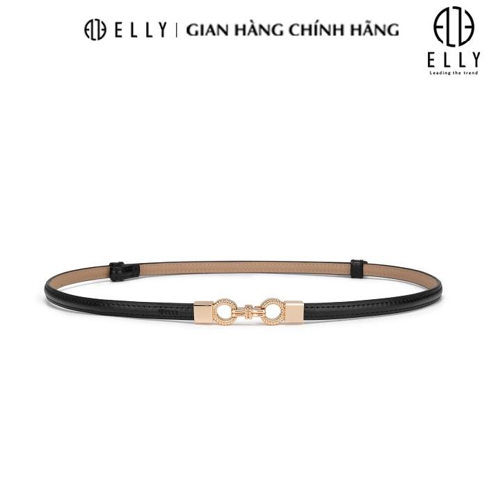 [Brand Day] Dây thắt lưng nữ cao cấp da thật ELLY – ED71