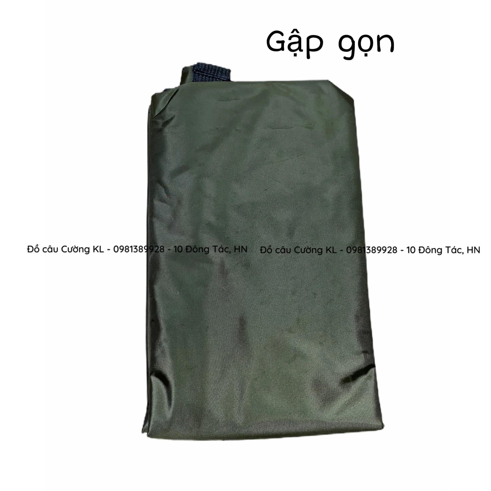 Túi đựng cá mềm màu rêu