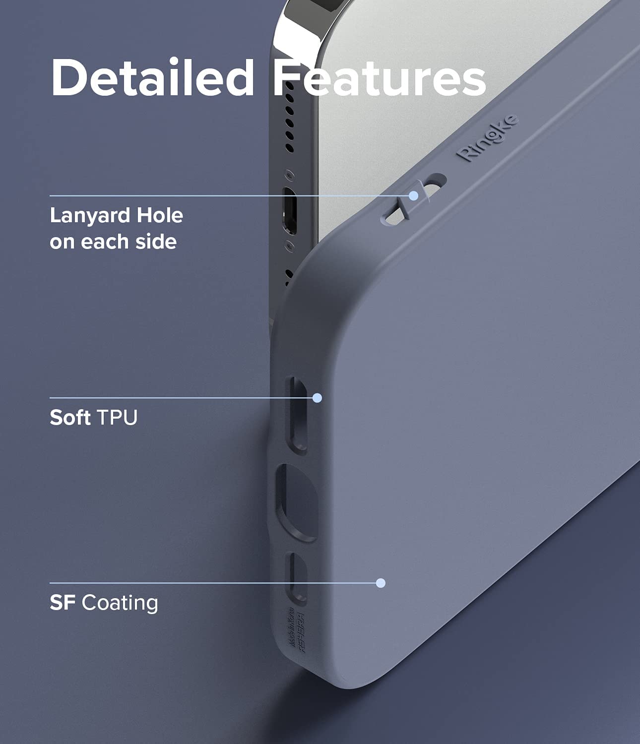 Ốp lưng Ringke Air-S iPhone 13 Pro Max / 13 Pro / 13 / 13 mini - Ringke Hàn Quốc