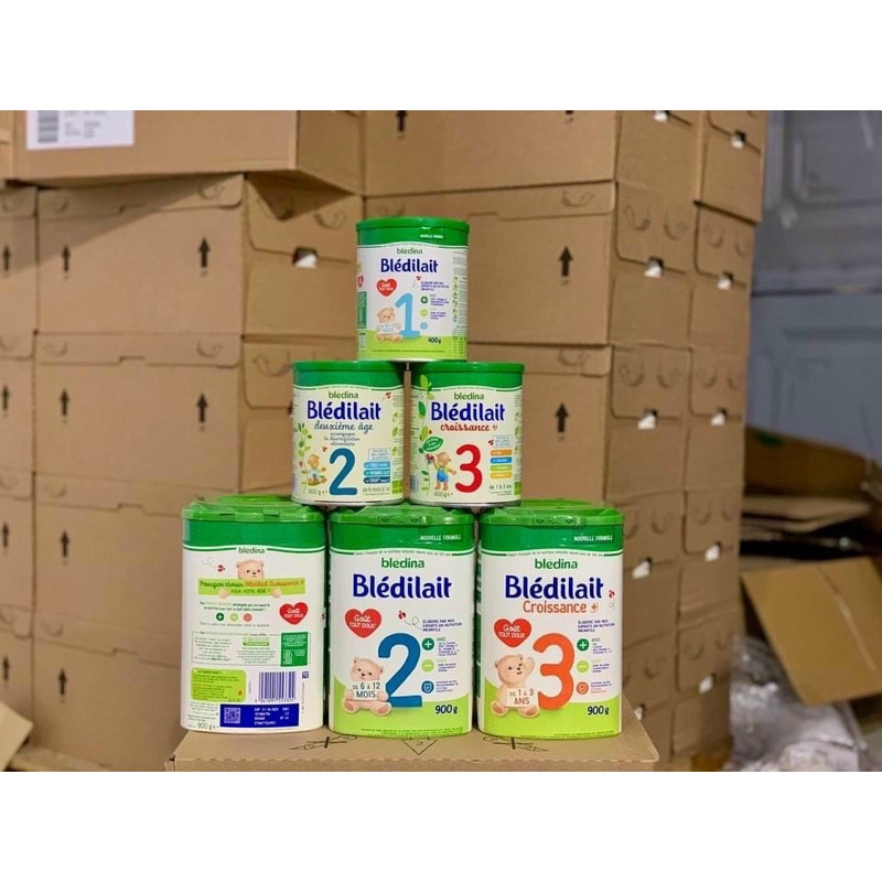 Sữa Bột Bledilait Bledina Pháp Đủ Số 900G