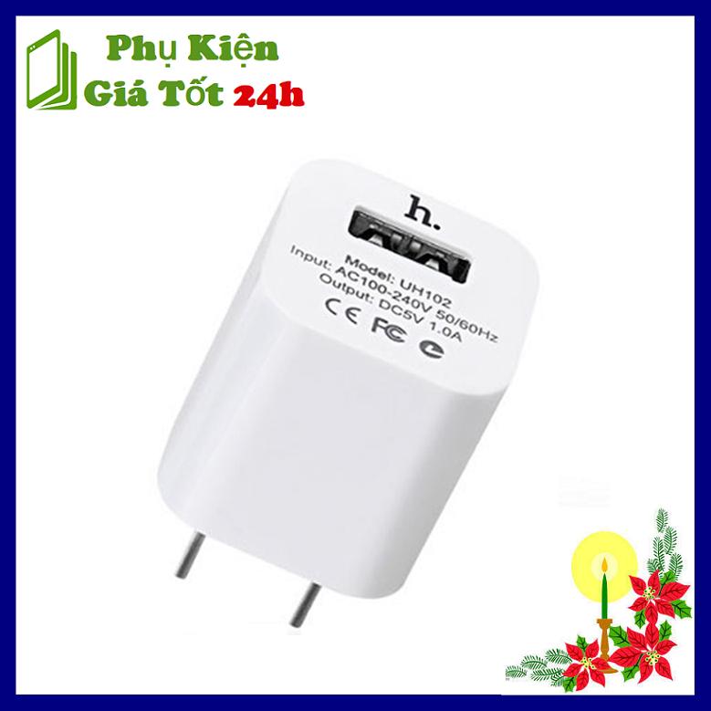 [HCM]Củ sạc HOCO UH102 Cao Cấp Bảo Hành 3 Tháng 1 đổi 1