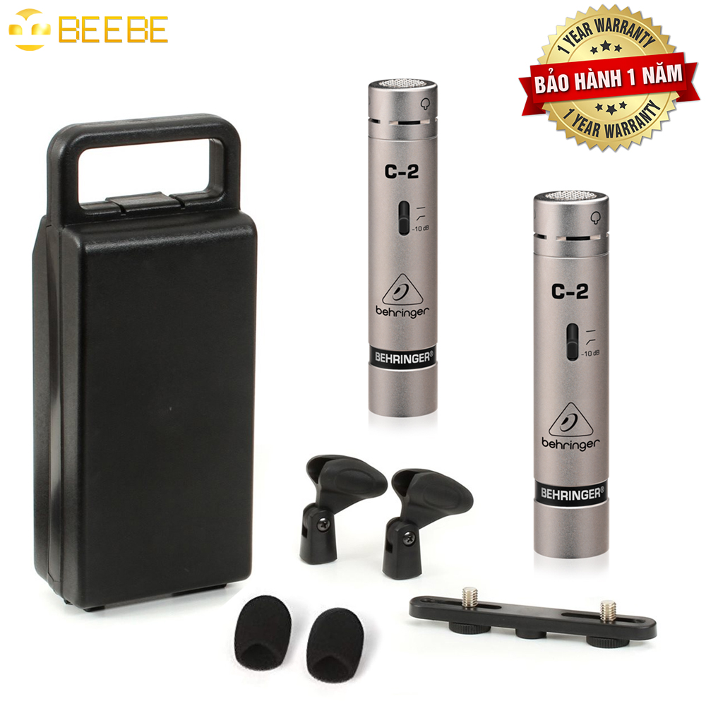 Behringer C-2 Matched Studio Condenser Microphones (pair)