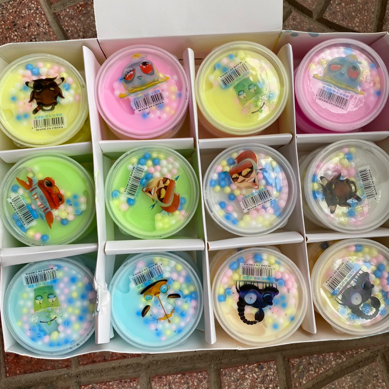 Đồ Chơi Slime Sữa Kèm Hạt Xốp Nhiều Màu