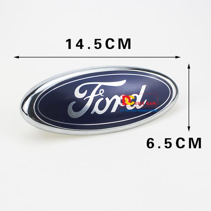 Logo of front and rear ford- klj1465 cars size 14.50 * 6.5cm