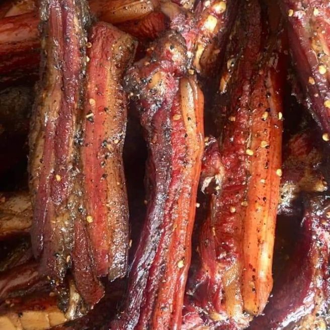 sỉ toàn quốc 500g thịt cheo thịt hun khói