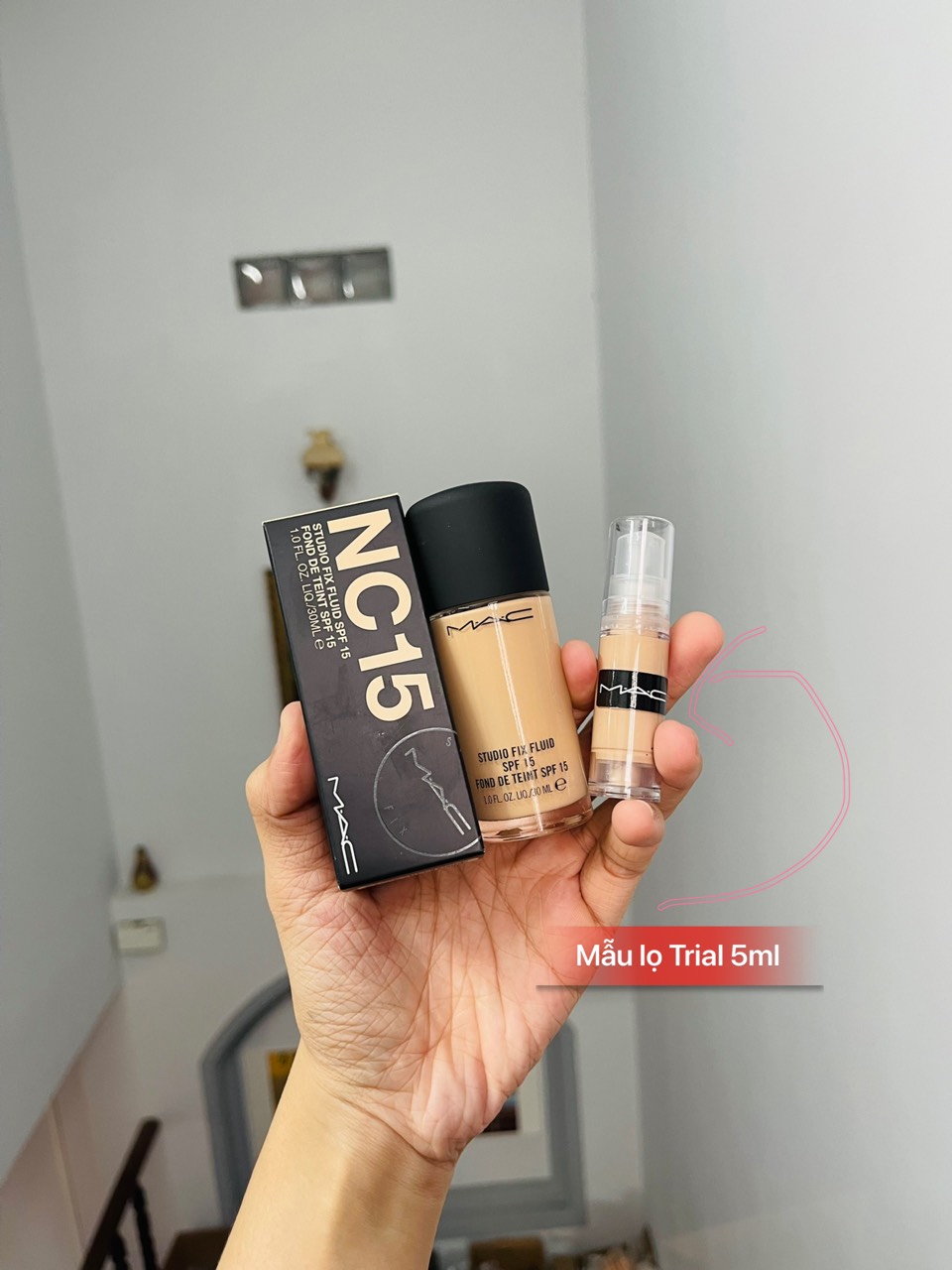 [ĐỌC BÀI VIẾT -Trial 5ml – ½ gốc ] KEM NỀN ĐÌNH ĐÁM STUDIO FIX+ FOUNDATION