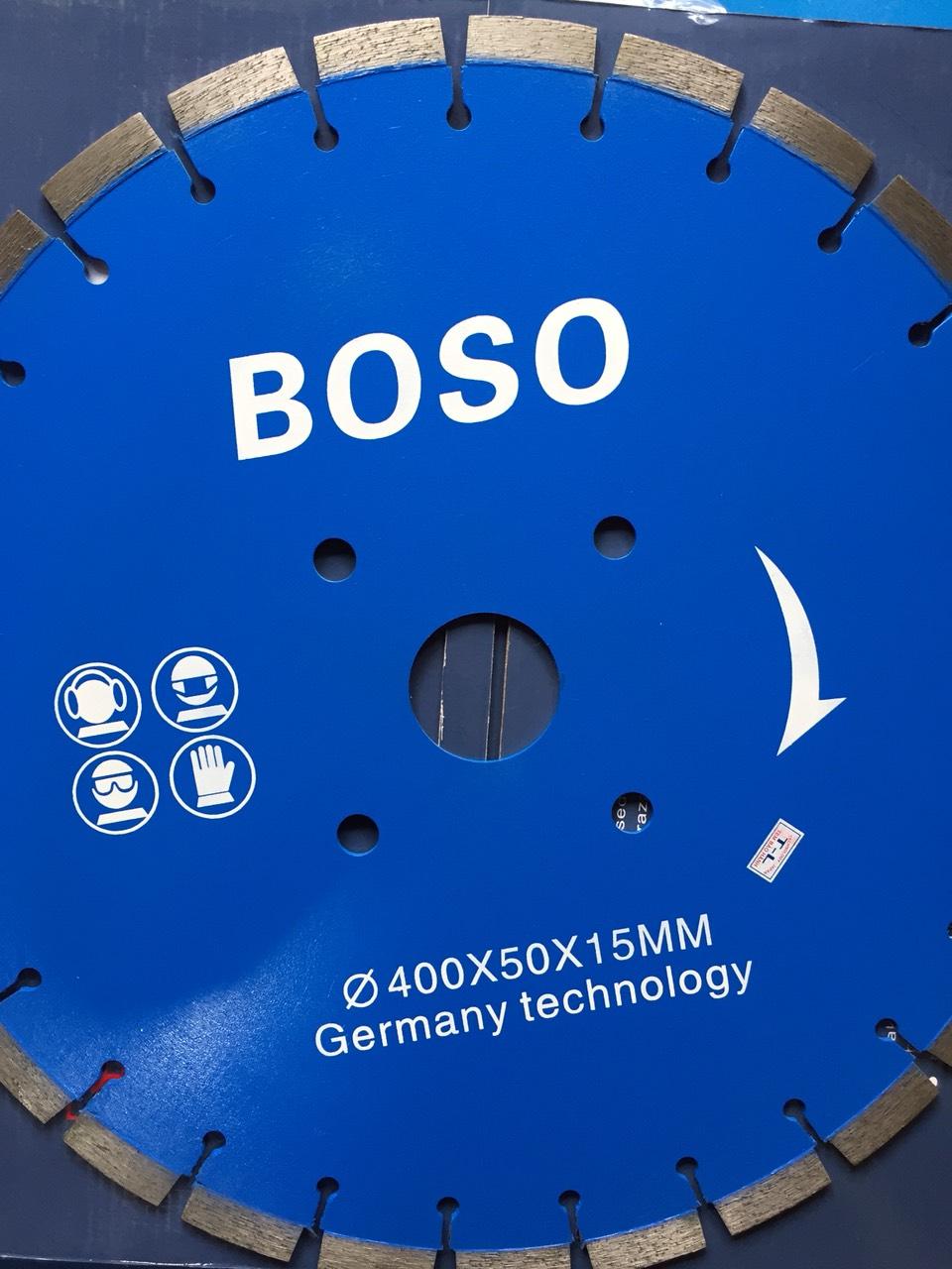 Lưỡi cắt bê tông 400mm xanh, lưỡi cắt kim cương, lưỡi cắt gạch chịu lửa cao cấp