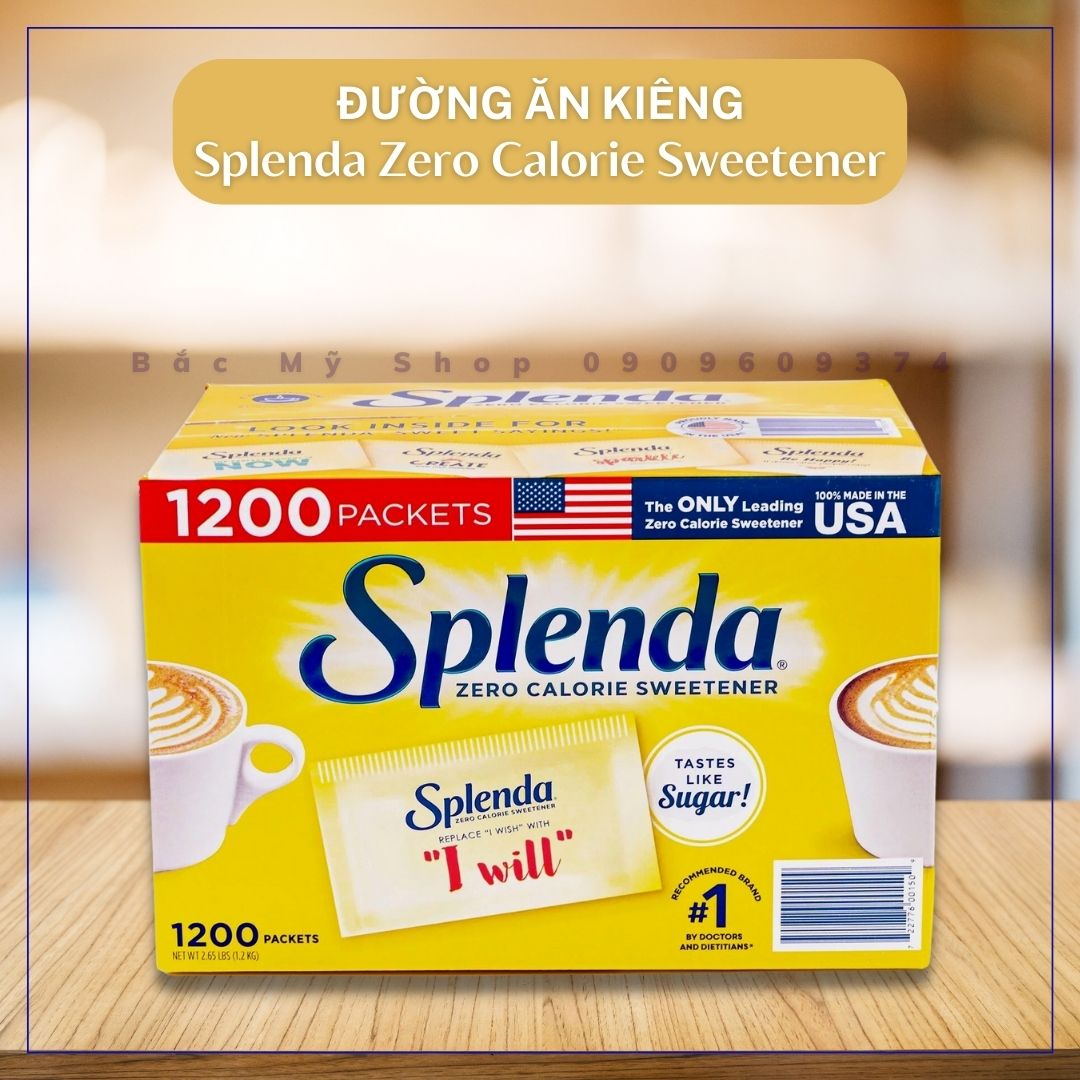 Đường ăn kiêng Splenda No Calorie Sweetener 1000g