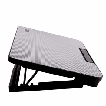Đế tản nhiệt tuỳ chỉnh độ nghiên cho laptop có đèn led N99 - 2 quạt  dùng cho Laptop từ 14 -17 inch