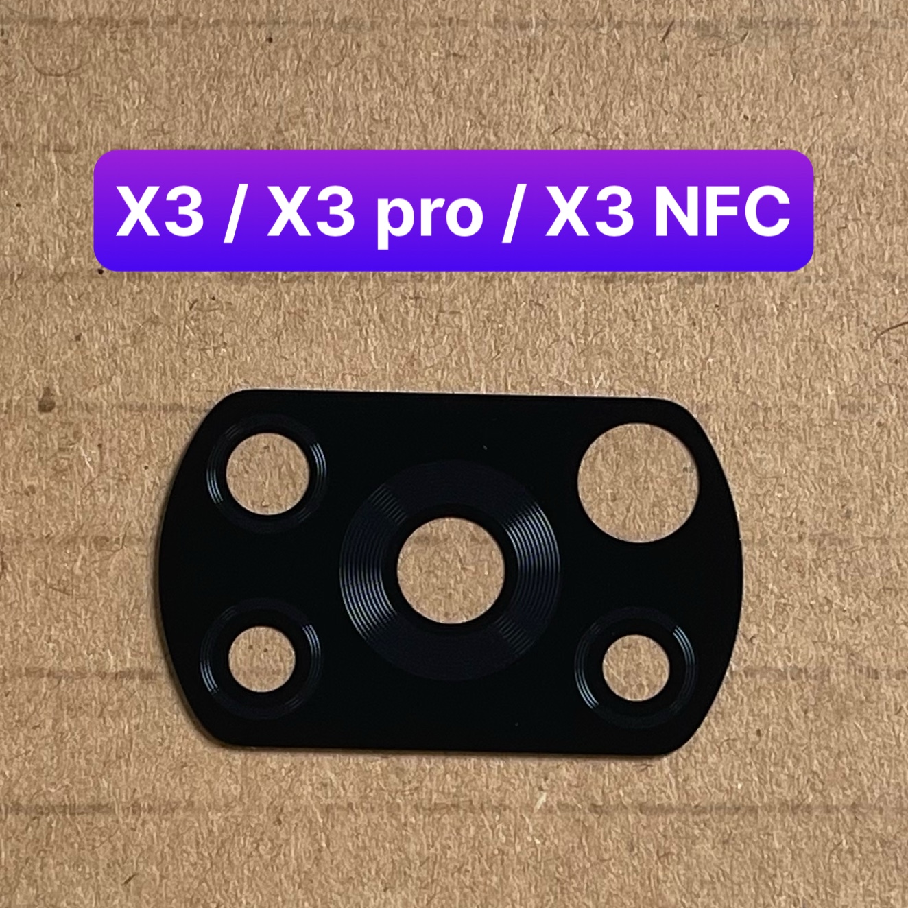 kính camera xiaomi Poco X3 / X3 pro / X3 NFC lắp chung