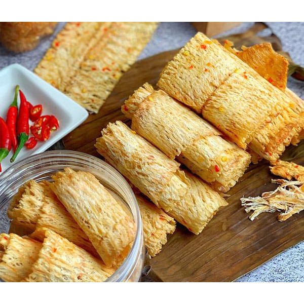 Mực cán tẩm vị 250g - Siêu Ăn Vặt