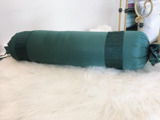 Vỏ gối ôm lụa luxury cao cấp size 35x 110cm