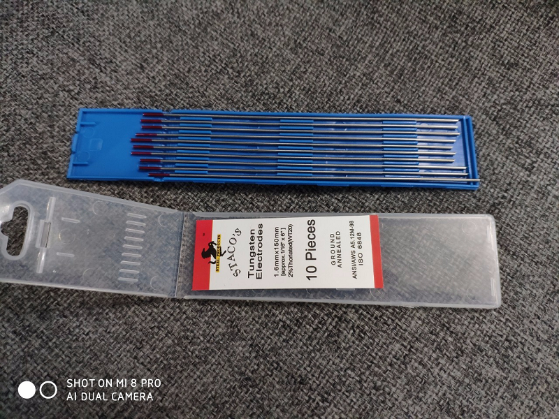hộp 10 kim hàn tig inox 1.6*150