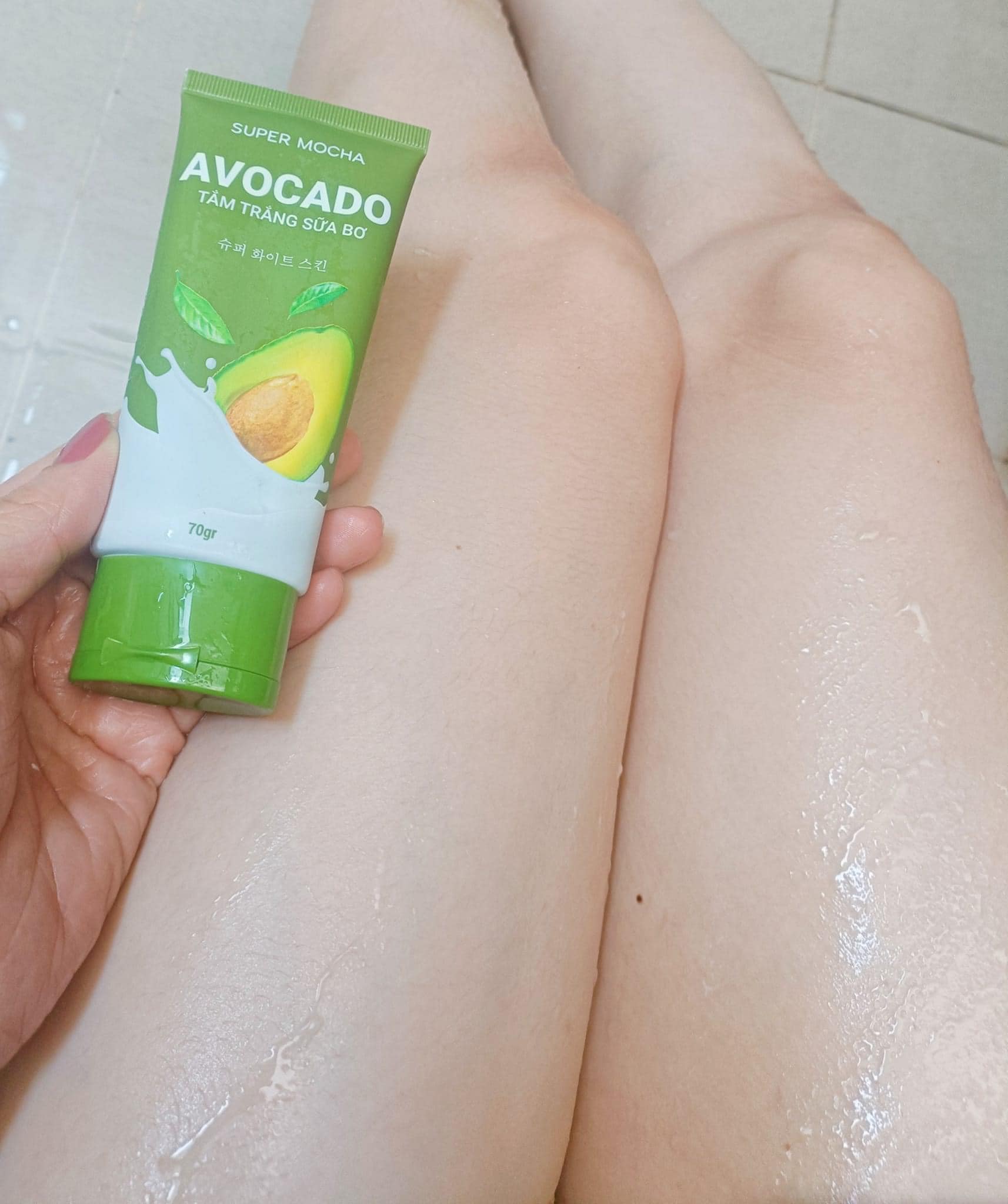 Tắm trắng Bơ sữa Mocha