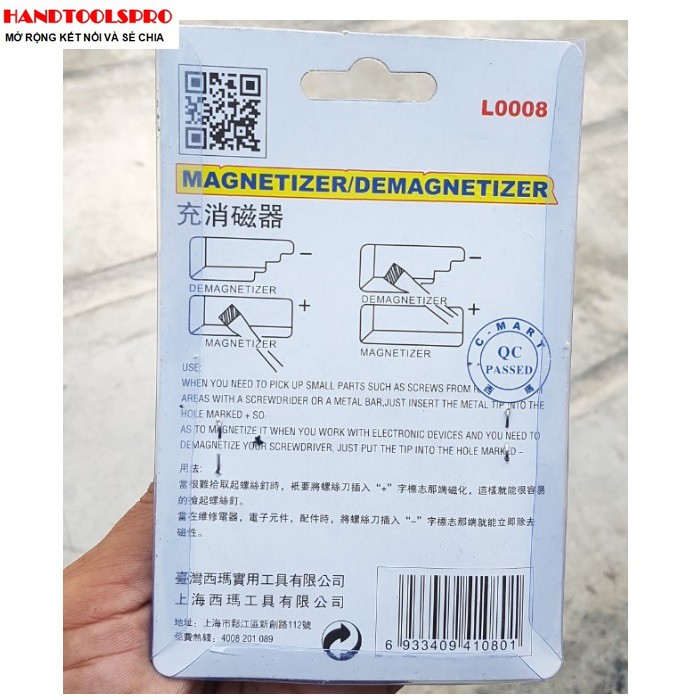Khử nạp từ tua vít C-MART L0008