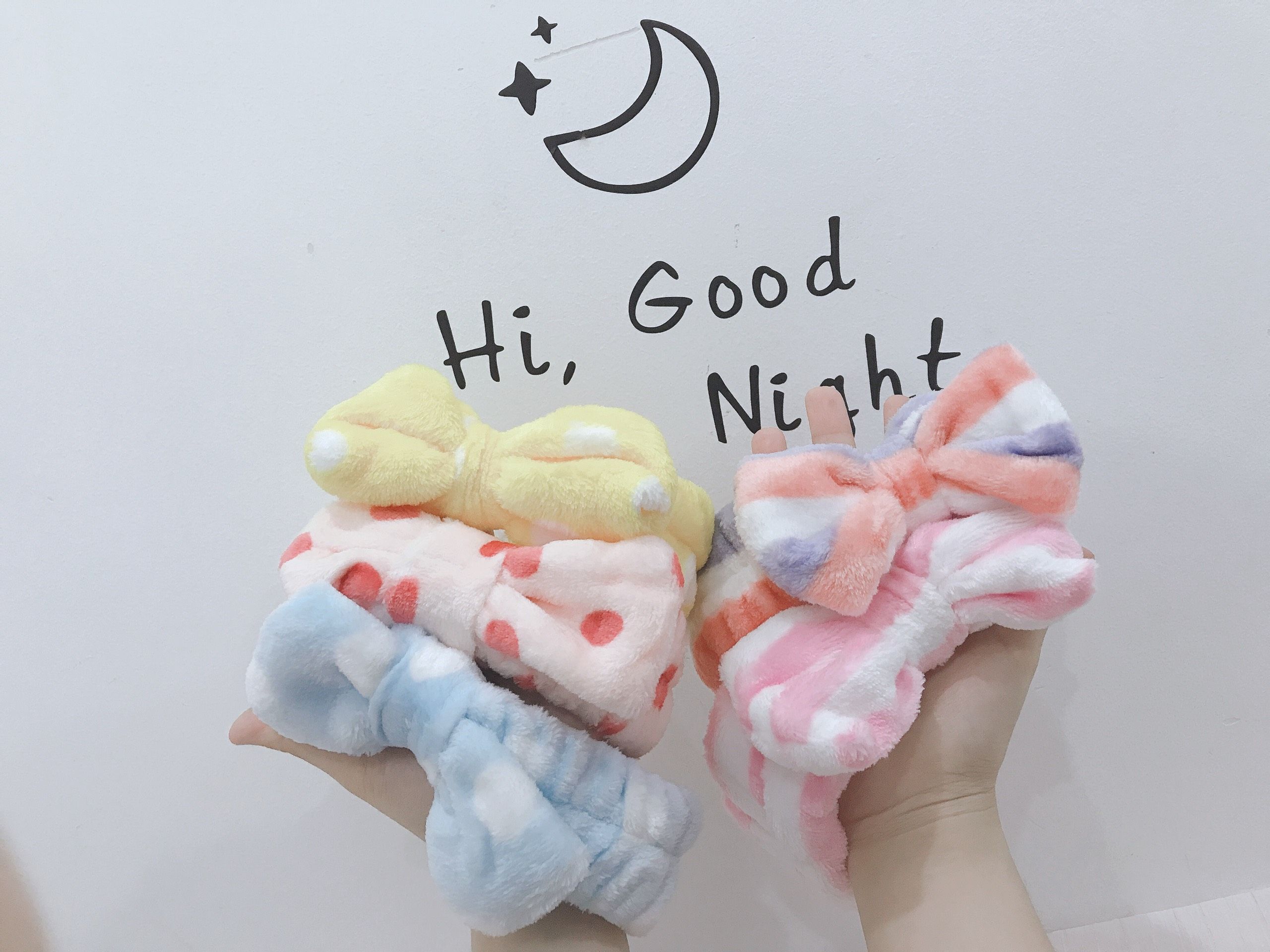 [HCM]Băng đô rửa mặt hình nơ xinh xắn