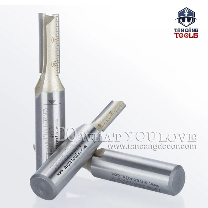 Mũi Router Móc Rãnh Arden 30 x 15 mm Cốt 6.35 mm
