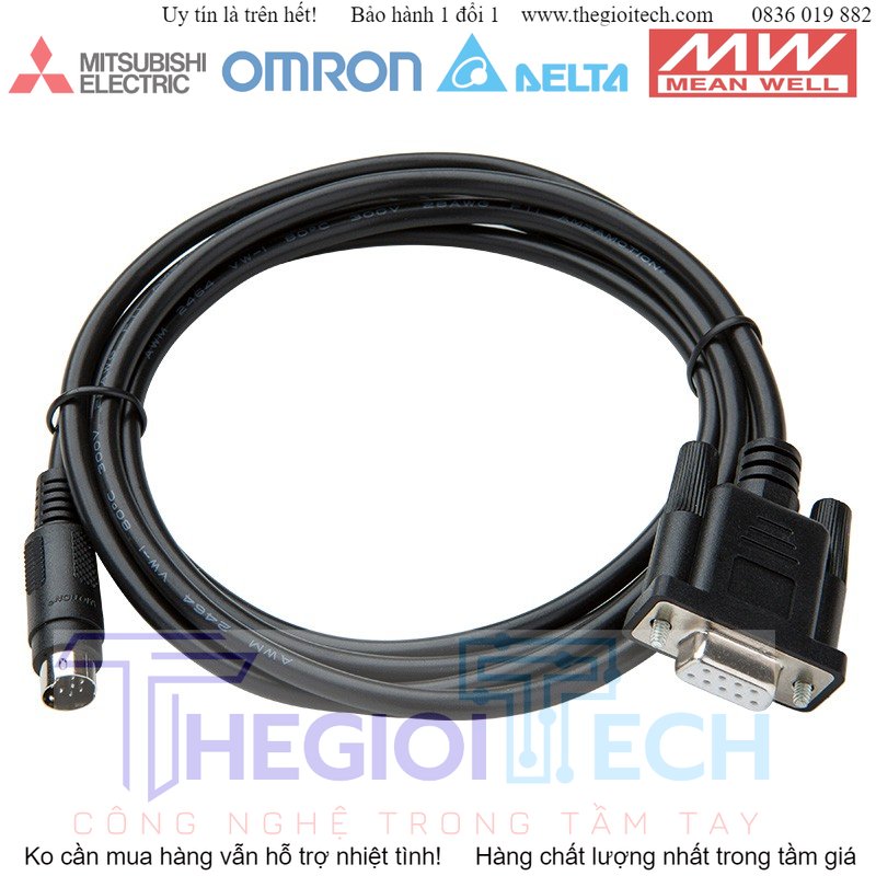 Cáp kết nối hmi weintek với plc mitsubishi fx