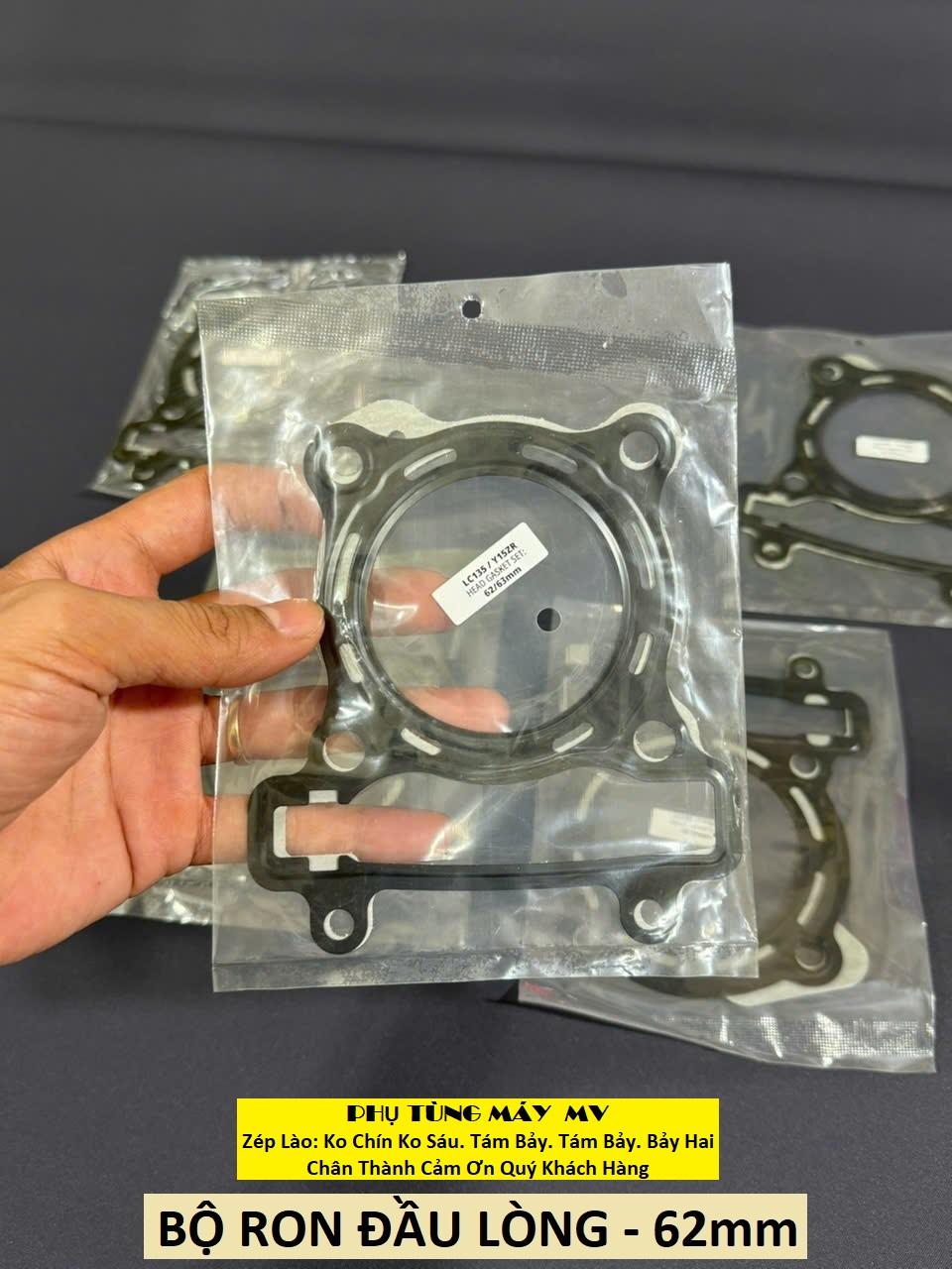 Ron đầu lòng 57/62/65/68/72 cho xe Ex135/150
