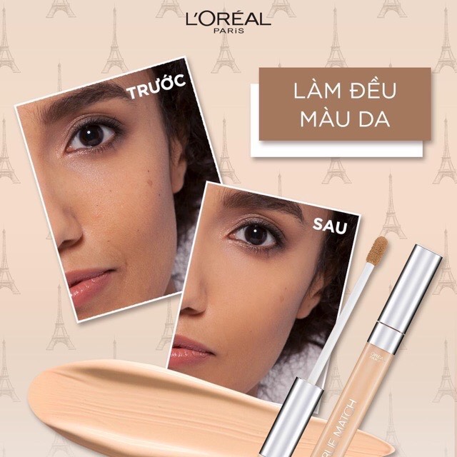 Kem che khuyết điểm L'Oreal Paris True Match The One Concealer 6.8ml