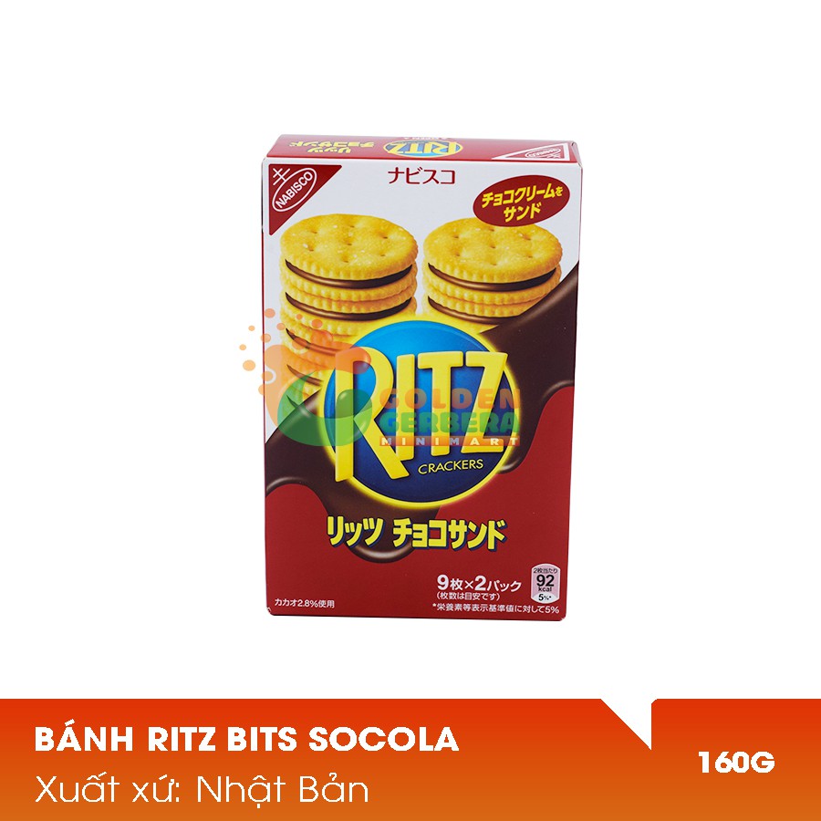 Bánh Ritz Bits Socola Nhật Bản 160g Giá Tốt